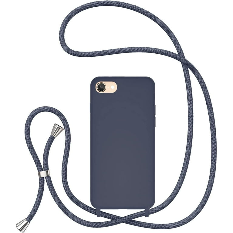 Crossbody Lanyard Phone case for iPhone Plus/8 Plus, Silicone
