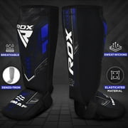 RDX IMMAF Approved Shin Guards, Competition Level Neoprene Shin Pads for Sparring and Grappling, MMA Muay Thai Kickboxing Training, Professional Shin Insteps Protection, Men Women