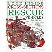 Look Inside Cross-Sections (Paperback): Rescue Vehicles (Series #0000) (Paperback)