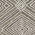 thumbnail image 5 of SAFAVIEH Micro-Loop Colton Geometric Diamonds Area Rug, Dark Grey/Ivory, 5' x 5' Round, 5 of 6