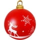 thumbnail image 2 of Venta de bolas inflables de Navidad, 60 cm, grandes, para exteriores, de PVC, para Navidad, inflables gigantes, reutilizables, muñecos de nieve de Papá Noel, para decoración de jardín y patio de Navid, 2 of 6