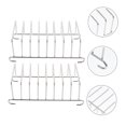 thumbnail image 5 of WEUVEB 2Pcs Sturdy Air Fryer Basket Support Rack Stainless Steel for Home Users, 5 of 5