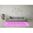 thumbnail image 3 of Ahgly Company Indoor Square Persian Pink Traditional Area Rugs, 5' Square, 3 of 4