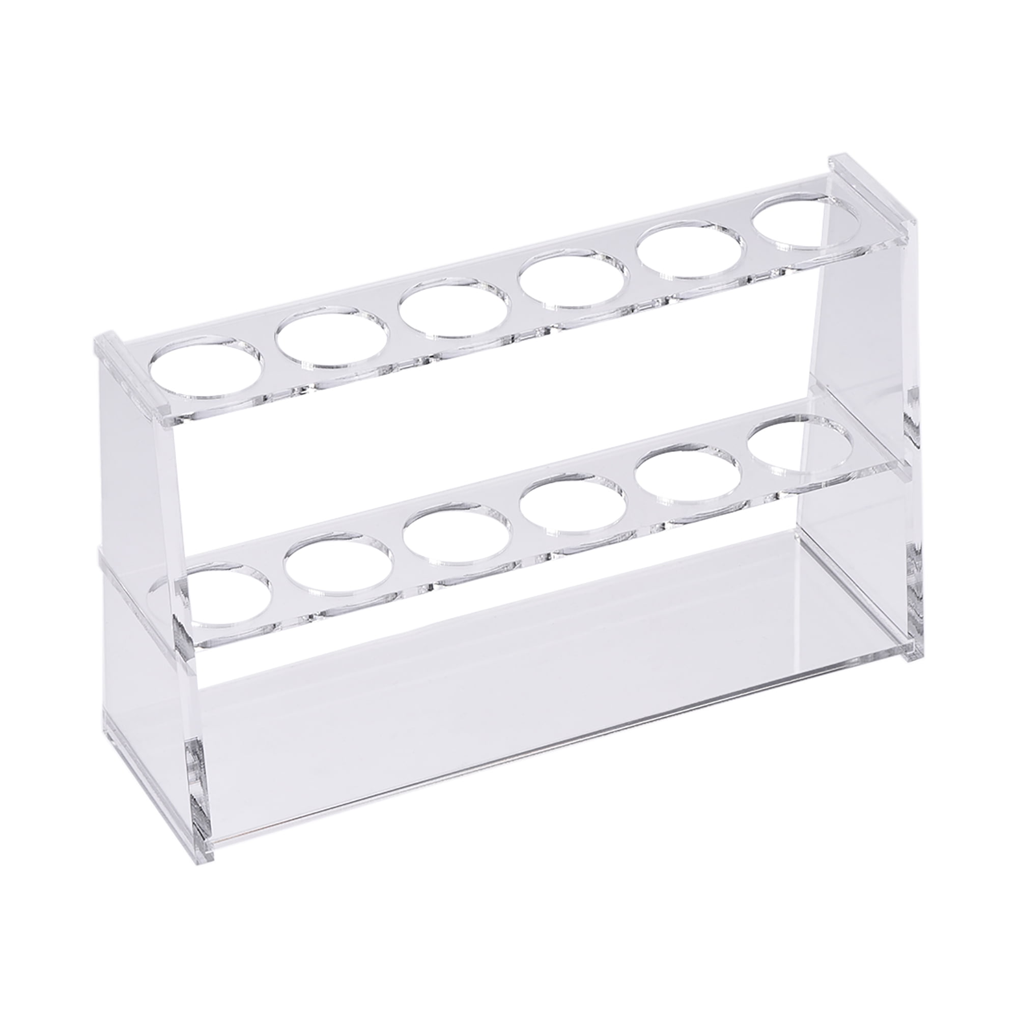 Uxcell 6Well Acrylic Test Tube Holder Rack Clear for 50ml Centrifuge