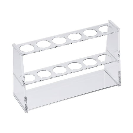 

Uxcell 6-Well Acrylic Test Tube Holder Rack Clear for 50ml Centrifuge Tubes