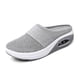 thumbnail image 2 of Zapatos de Mujer Malla Transpirable Casual Medias Zapatillas Interior Aumento Gris, 2 of 3