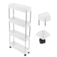 thumbnail image 5 of Organizador De Cocina Móvil Jadeshay Estante Para Condimentos De Cocina Estante De Almacenamiento De Suministros Para El Hogar Móvil Uso Conveniente, 5 of 12