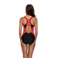 thumbnail image 4 of Sociala Women's Splice One-Piece Athletic Swimsuit Print Unitard Swimwear, 4 of 4