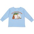 thumbnail image 3 of Inktastic 100 Days Smarter Bookworm 100th Day of School Boys or Girls Long Sleeve Toddler T-Shirt, 3 of 5