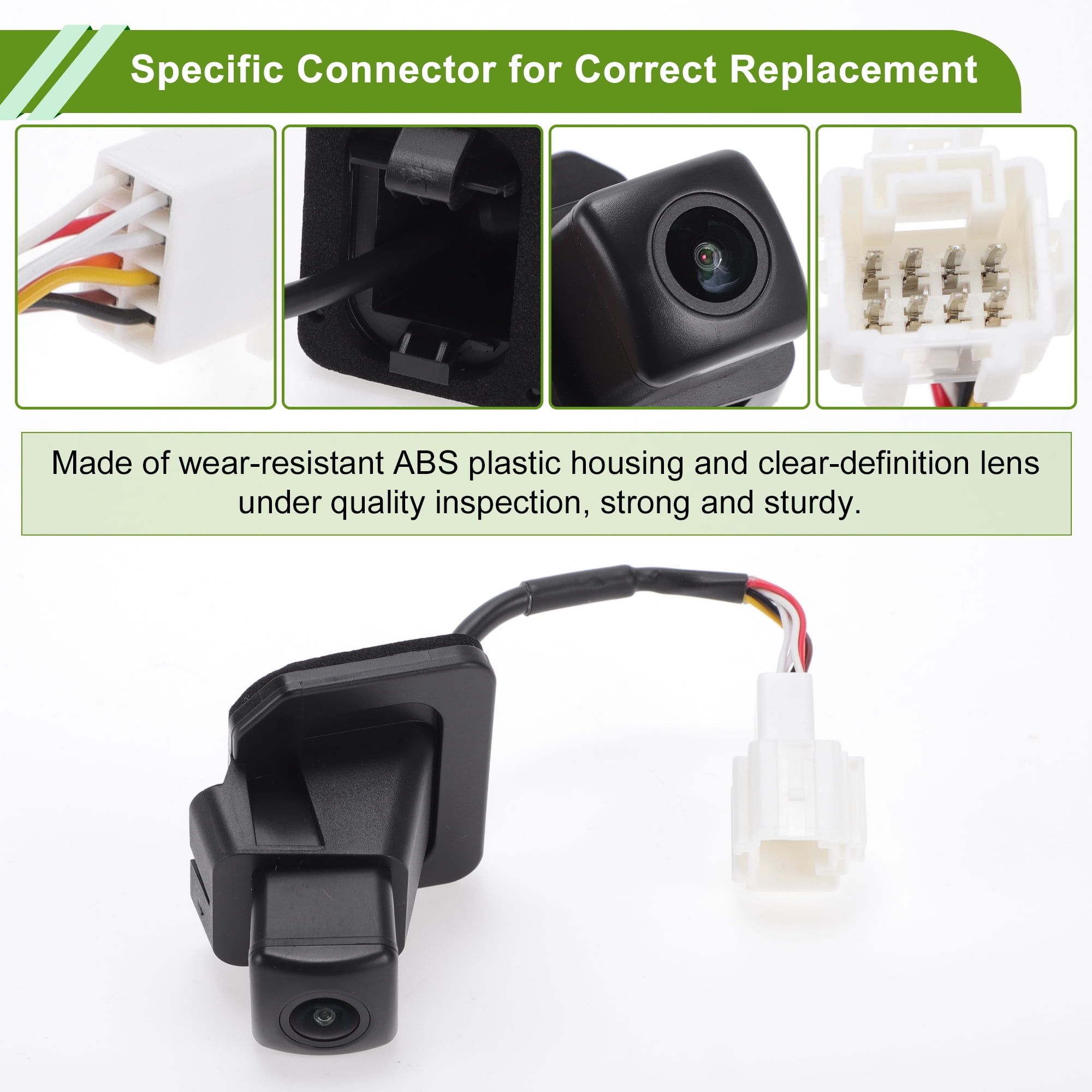 Unique Bargains Rear View Camera for Honda CR-V 2014-2016 License Plate Park Assist
