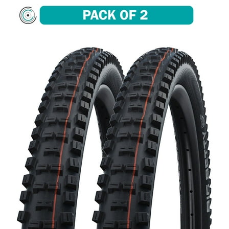 Schwalbe Big Betty Tire - 26 x 2.4", Tubeless, Folding, Black, Evolution Line, Addix Soft, Super Trail