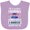 Lavender, variant on Inktastic 4th of July if It Involves Fireworks Summer Nights & Barbecue Count Me in Boys or Girls Baby Bib