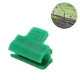 thumbnail image 1 of Greenhouse Clamps Film Row Cover Netting Hoop Clip Shading Net Rod Clip Greenhouse Clips Plastic Sturdy 100pcs, 1 of 8