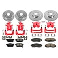 thumbnail image 2 of PowerStop Front and Rear Z23 Evolution Sport Brake Pad and Rotor Kit with Red Powder Coated Calipers Fits: ACURA Select Models KC2296, 2 of 2