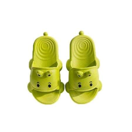 

Qcmgmg Summer Infant Baby Slippers Toddler 4Y-14Y Children Non-Slip