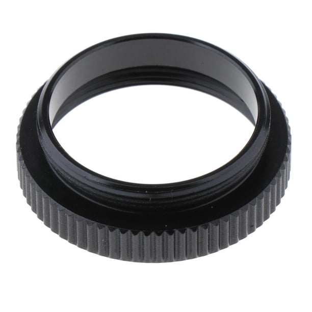 Tubo de extensión de adaptador adaptador de montaje en C para lente de película de 30 mm negro Sunnimix Anillo adaptador de lente de montaje C