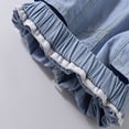 thumbnail image 4 of Boys Casual Jeans for Toddlers and Kids Lightweight Elastic Waist Comfortable Everyday Wear Spring Summer Loose Fit Pure Color Long Trousers for 2-12,Color:Light Blue,Size:3-4 Years, 4 of 5