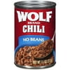 Wolf: No Beans Chili, 11 Oz