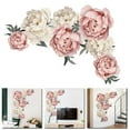 thumbnail image 6 of Peony Flowers Wall Decor, Fresh Floral Flower Wall Decals for Living Room Bedroom Nursery Office Removable Wall Art Stickers Wall Decorations, 6 of 6