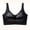 Black, variant on Turilly Bras Womens Round Neck Wireless Bra With Wide Straps Invisible Everyday Comfort Everyday Bras