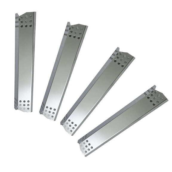 4Pcs Compatible With 720-0697 And 720-0830H Stainless Steel Grill Heat Plates