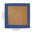 thumbnail image 4 of FEOLGEHLY 16.5x16.5in Mugwort Floss Rattan Outdoor Chair Cushions, Ice Silk Breathable Outside Cooling Mat Chair Pads, Non-Slip Washable Car Seat Cushion for Summer Home Office Indoor Use, 4 of 7