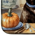 thumbnail image 5 of Carolines Treasures DAC1789DDM 21 x 14 in. Unisex Chocolate Lab Fall Kitchen Pumpkins Dish Drying Mat, 5 of 5