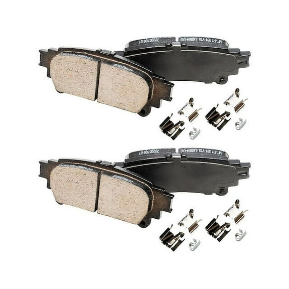 Rear Brake Pad Set - Compatible with 2016 IS200t