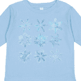thumbnail image 4 of Inktastic Winter Snowflakes Boys or Girls Long Sleeve Toddler T-Shirt, 4 of 5
