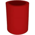 thumbnail image 3 of Blank Thick Foam Old School Can Cooler (6 Pack, Red), 3 of 8