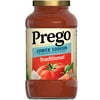 Prego Traditional Lower Sodium Spaghetti Sauce, 23.5 oz Jar