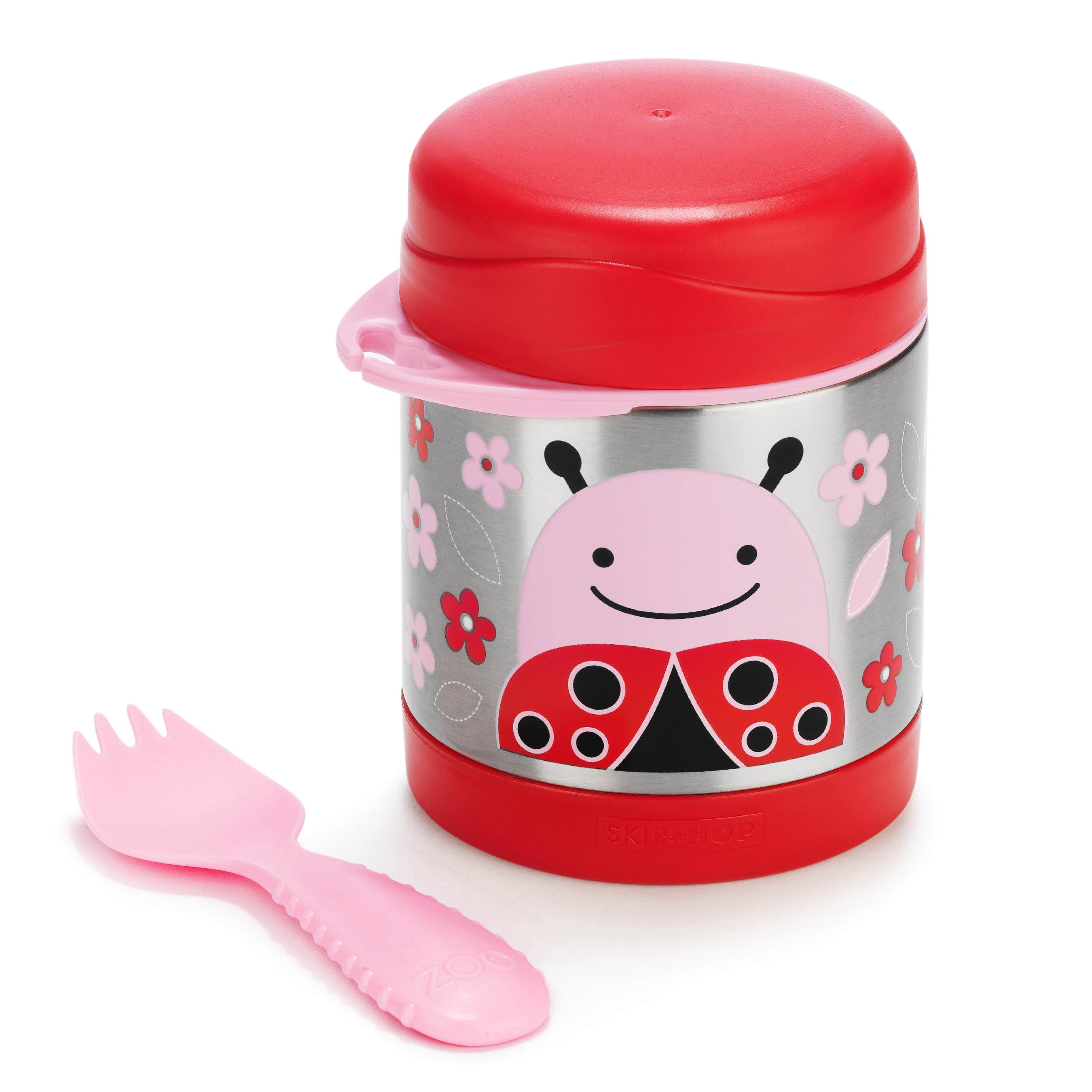 Skip Hop Zoo Insulated Food Jar, Ladybug