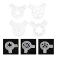 thumbnail image 3 of Miangastore Ice Cream Machine Supplies White 4Pcs 1.97X1.77X0.28In, 3 of 9