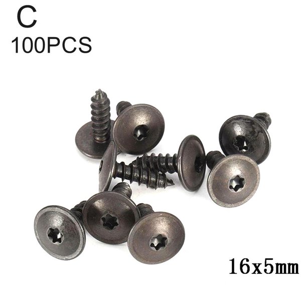 Tornillos autorroscantes para rueda delantera de Audi Q5 A1A3A4La5A6La8Q3Q5Q7 Tornillos metálicos para guardabarros de Volkswagen