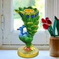 thumbnail image 6 of Peacock Candle Holder Resin Tea Light Holder for Wedding Housewarming Gift, 6 of 9