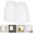 thumbnail image 4 of MOVTOTOP 2pcs Plastic Lamp Shade Cover for Bedroom Lampshade Replacement, 4 of 6