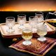 thumbnail image 4 of SHAPERME - Juego de 6 copas talladas para el hogar, copas creativas para vino blanco, doradas, de base alta, talladas, para una o dos copas pequeñas, 50 ml, 4 of 8