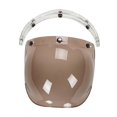 thumbnail image 2 of Visera repuesto para cascos, accesorios transparentes, fácil instalar, cubierta facial para cascos, lente para entusiastas las motocicletas. Negro, 2 of 8