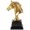Golden, variant on Golden Horse Head Statue Resin Figurine for Home Office Decor