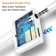 thumbnail image 6 of PENGXIANG USB C to Headphone Jack Adapter with 3.5mm Aux Audio and Type C Charger Dongle Converter USB C Earphone Adaptor, 6 of 8