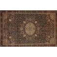 thumbnail image 1 of Ahgly Company Machine Washable Indoor Rectangle Traditional Night Red Area Rugs, 8' x 10', 1 of 7
