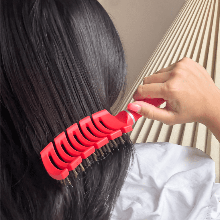 KareCo Tangle Buster Paddle Hair Brush, Flexible photo 3