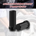 thumbnail image 2 of Richeer M14x1.5 Lug Nuts for Silverado Suburban Sierra 1500 Escalade Tahoe Traverse Yukon, 24pcs 14x1.5 Black Lug Nuts Long Extended XL 7 Spline with Socket Key for 6 Lug Aftermarket Wheels, 2 of 6