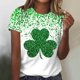 thumbnail image 2 of Camisetas Casuales de Manga Corta con Cuello de Tripulación Impresa de San Valentín Tee Gráfica Ligera Top 95% Poliéster 5% Elastano para el Uso Diario, Camiseta de Moda Cómoda, 2 of 8