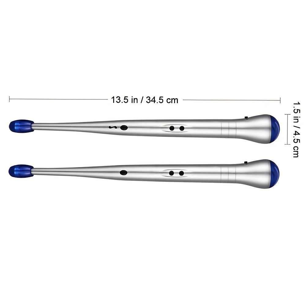 Electronic induction rhythm music drumsticks, air percussion drumsticks, drum set practice music products, Easter Halloween Christmas New Year holiday promotional gifts (not the sound of the drum)