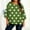 Green, variant on Womens Shirts Blue Plus Size Sparkly Sequin Party Spring Glitter Tops for Ladies Long Sleeve 4XL