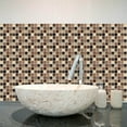 thumbnail image 3 of Cqxid Wall stickers Under $5 1Set 10PC 3D Crystal Tile Sticker Self-Adhesive DIY Waterproof Tile Wall Sticker, 3 of 3