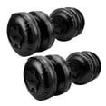 thumbnail image 3 of Hombre Fitness portátil ajustable con agua llena mancuerna brazo entrenamiento muscular equipo para el hogar 20?25KG negro, 3 of 8