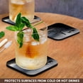 thumbnail image 3 of 3drose, Japan, Hokkaido. Winter Snow with Lone Tree and Sitka Deer. 1, Set of 4 Coasters - Soft, 3 of 7