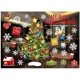 thumbnail image 1 of Pegatinas de Papá Noel, pegatinas navideñas para ventanas con copos de nieve, muñecos de nieve y árboles de Navidad, pegatinas navideñas, pegatinas decorativas para ventanas, estilo 8, 1 of 4